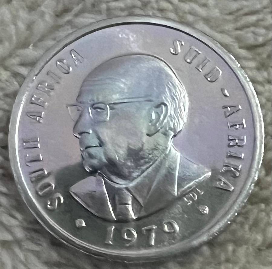 1979 South African 10 cents, End of Nicolaas Johannes Diederichs' Presidency 1979