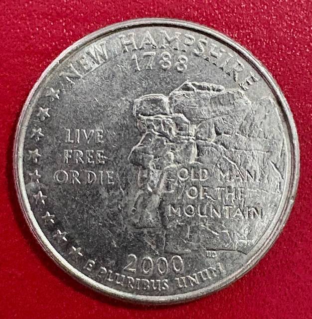 6 x USA States Quarters Collectable all different States.