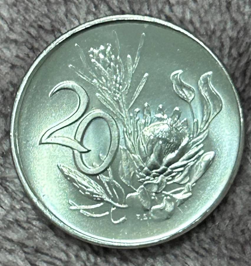 1965 UNCIRCULATED 20 cent SPOTLESS BEAUTY