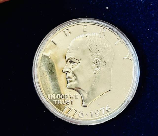  USA 1976 BICENTENNIAL PROOF SET SCARES IN SOUTH AFRICA (ALL THREE COINS SILVER)
