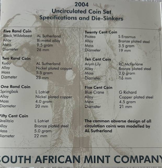 2004  UNC MINT PACK AS FROM MINT SEALED LOW MINTAGE 1948