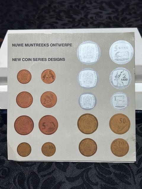 COIN PATERN PEACE SET OF THE PAR COIN SERIES x 5 bid per set