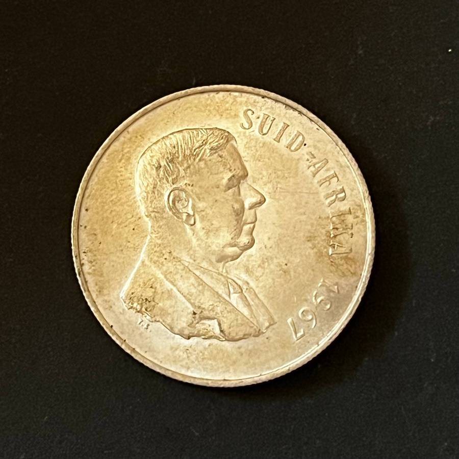 South Africa  1 Rand 1965 | 80% Silver