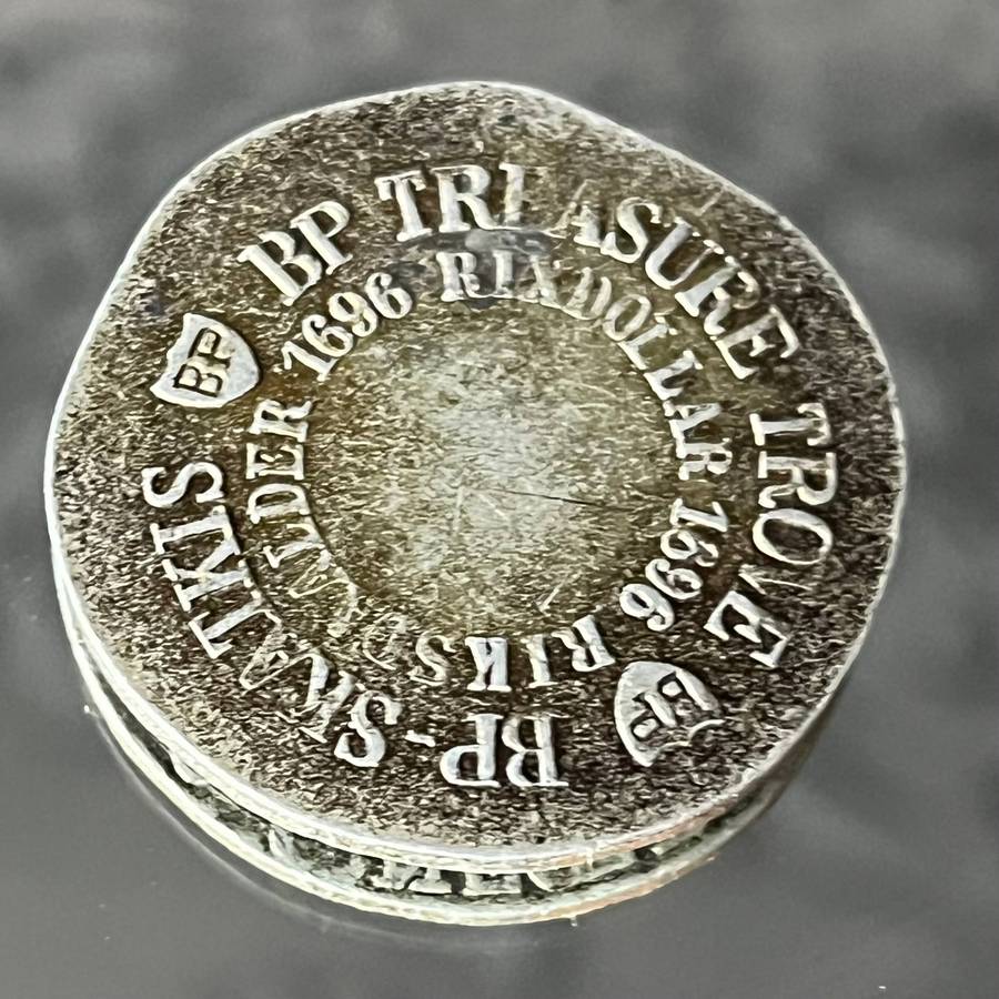  BP Treasure Trove  1696 Dutch Rixdollar Restrike  Zeeland Knight