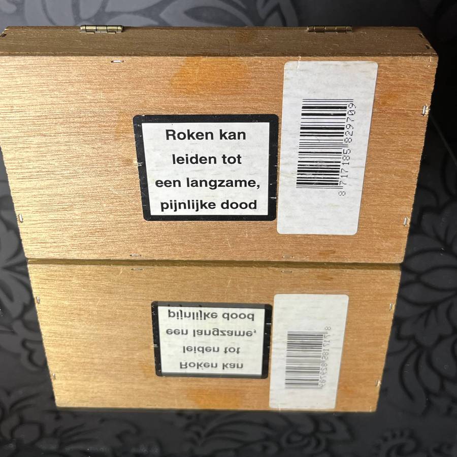 Louis DOr Mini Cigarillo Wooden Box  Vintage 50 Stuks Case (Empty)
