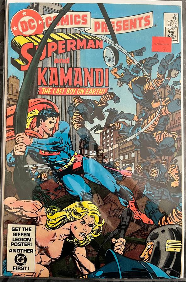  Superman and Kamandi  The Last Boy on Earth! (DC Comics Presents #64, 1983)