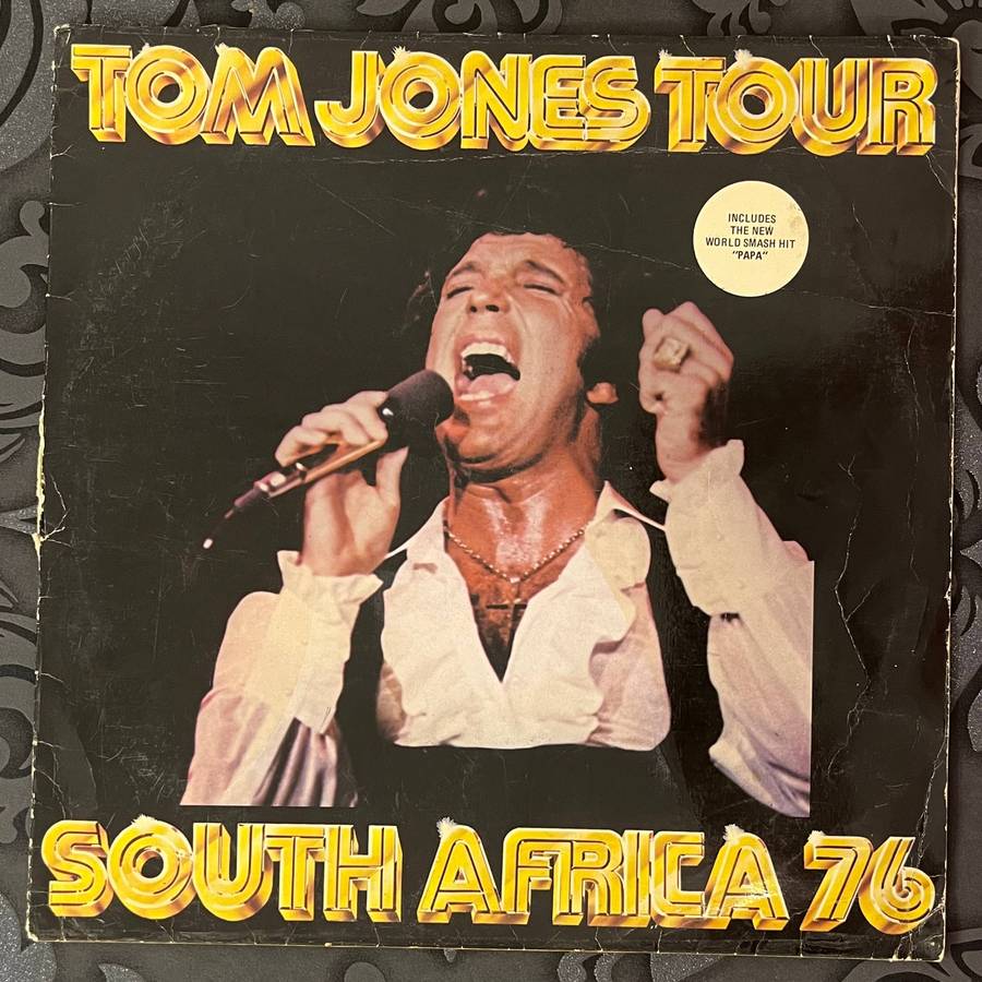 Tom Jones  Tour South Africa 76 LP (MAM Records MALW 17)