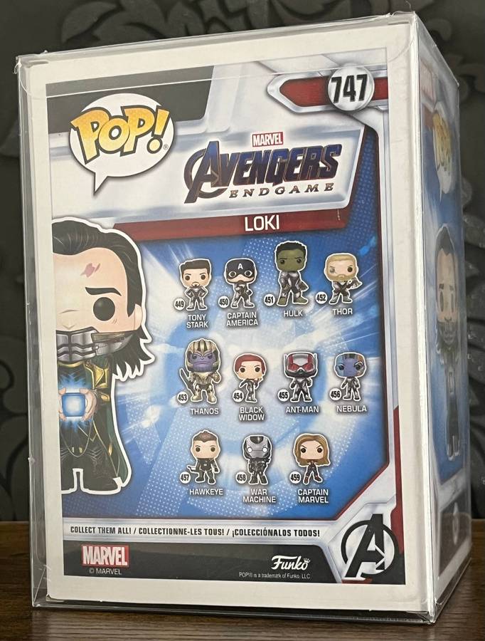  Funko Pop! Marvel Avengers: Endgame #747  Loki (Glow-in-the-Dark, Funko-Shop Limited Edition)