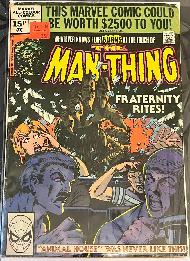  Man-Thing #18 (1975)  Fraternity Rites!