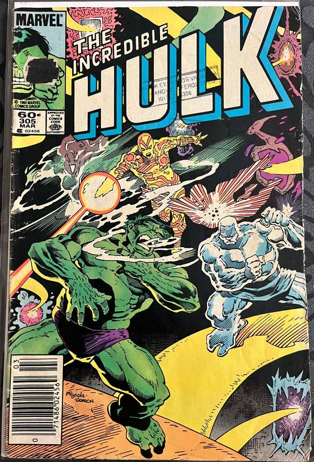  The Incredible Hulk #305 (1984)  Classic Bronze Age Marvel