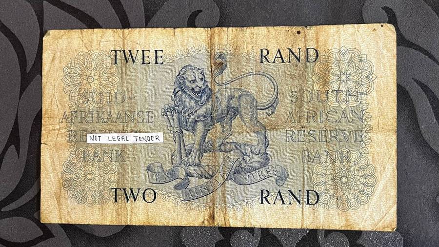 South Africa 2 Rand Banknote