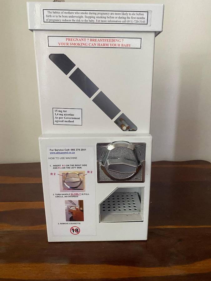 Loose Draw Cigarette Vending Machine  Coin Operated Fully Mechanical