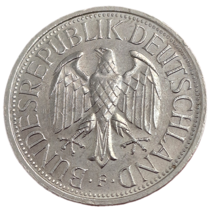 1979 Federal Republic of Germany 1 Mark (F)