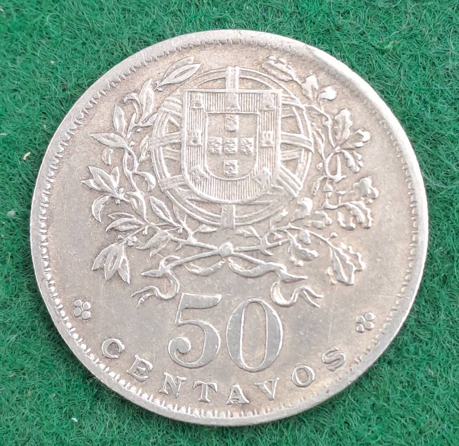 1967 Portugal  50 Centavos