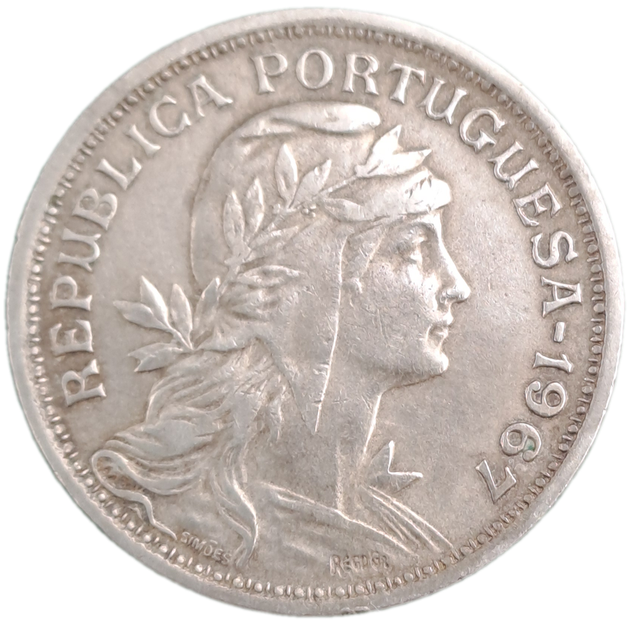 1967 Portugal  50 Centavos