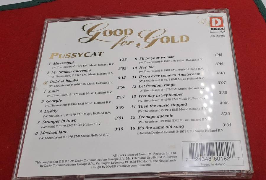 Pre-Owned CD-Pussycat - Good for Gold