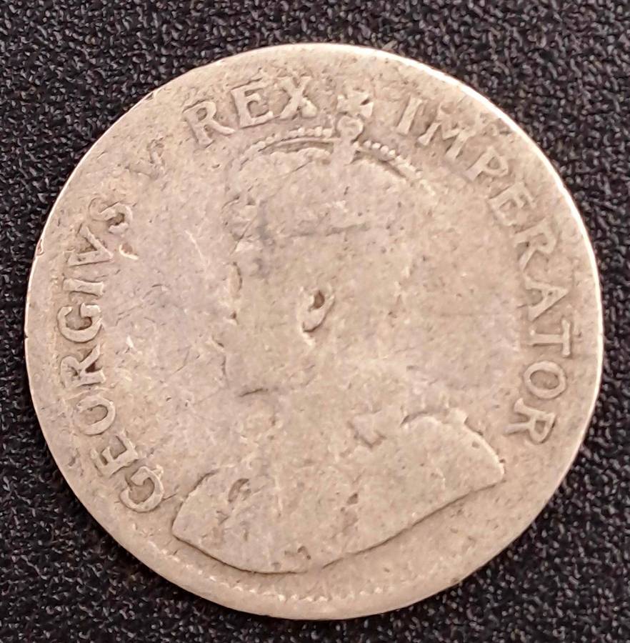 1927 Zuid Afrika  Silver 3 Pence - George V ZUID-AFRIKA