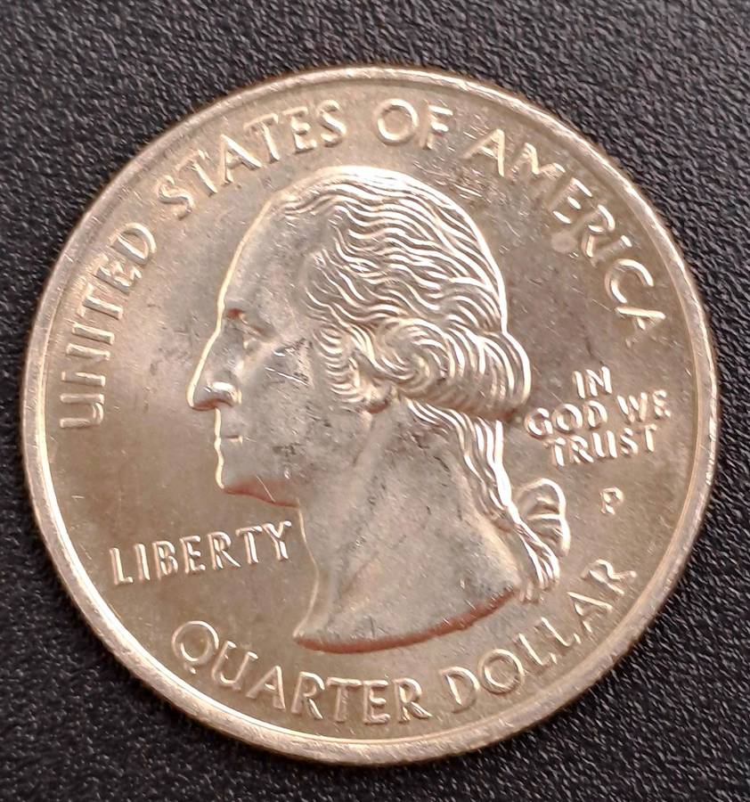 1999 United States of America ¼ Dollar "Washington Quarter" Connecticut