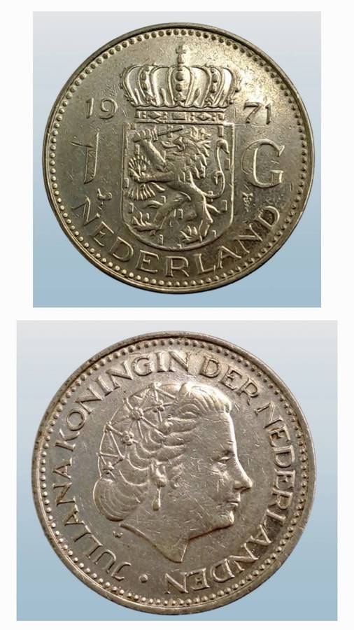 1971 Netherlands 1 Gulden - Juliana
