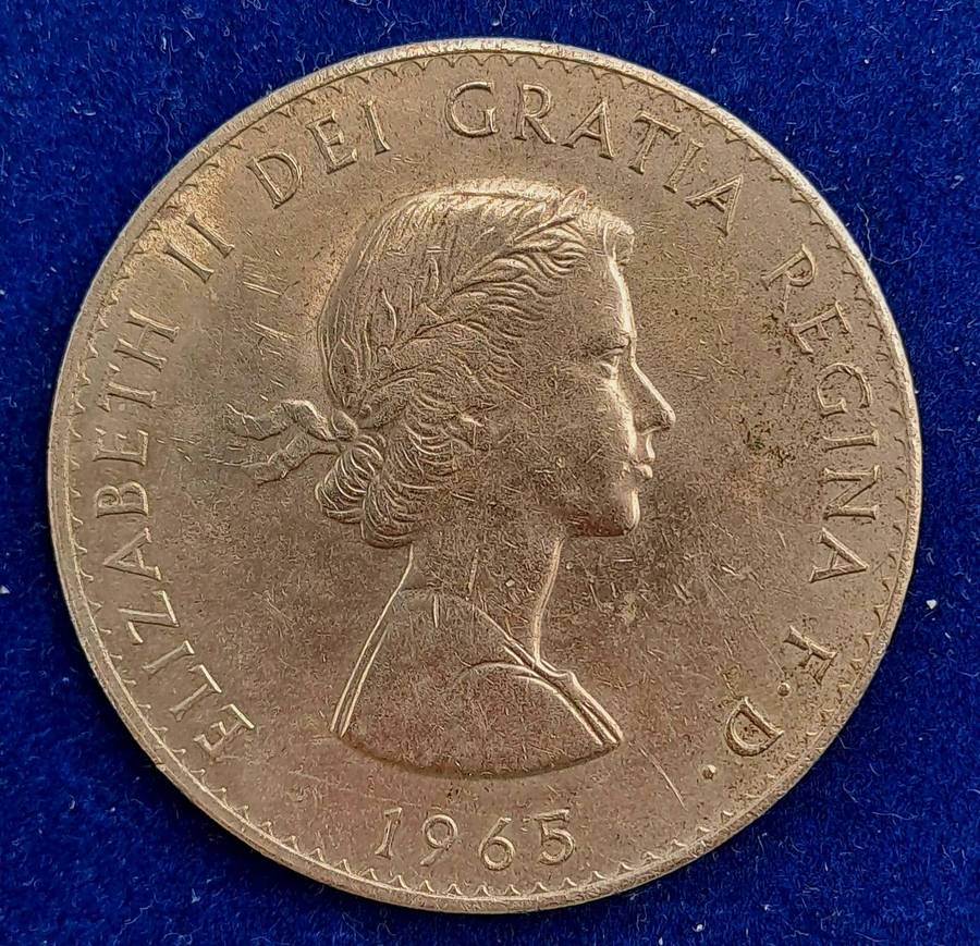 1965 United Kingdom 1 Crown - Elizabeth II Churchill