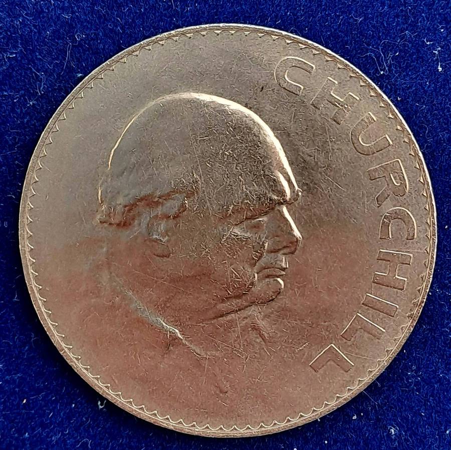 1965 United Kingdom 1 Crown - Elizabeth II Churchill