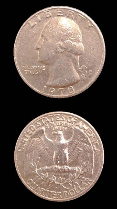 1978 United States of America ¼ Dollar "Washington Quarter"