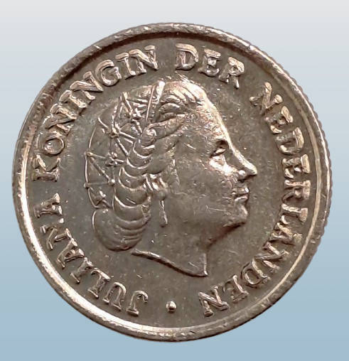 1974 Netherlands 10 Cents - Juliana