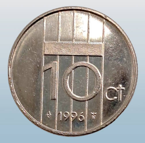 1996 Netherlands 10 Cents - Beatrix