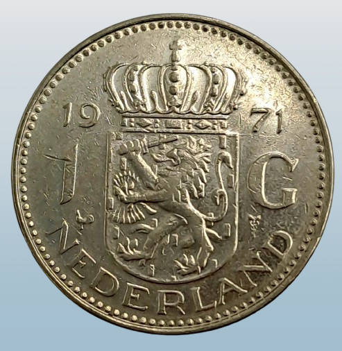 1971 Netherlands 1 Gulden - Juliana