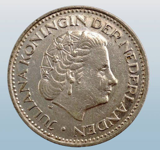 1971 Netherlands 1 Gulden - Juliana