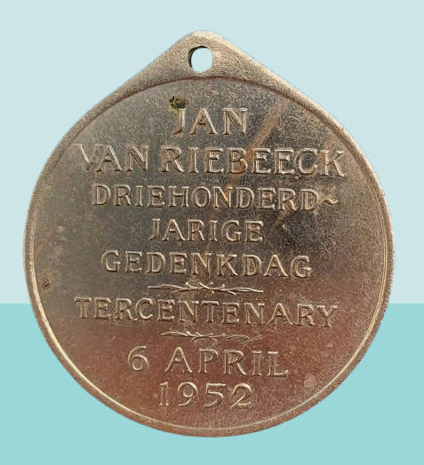 Rare 1952 South Africa Union -Medal - Jan van Riebeeck Tercentenary: School Children