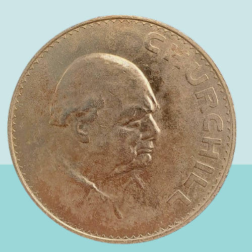 1965 United Kingdom 1 Crown - Elizabeth II Churchill