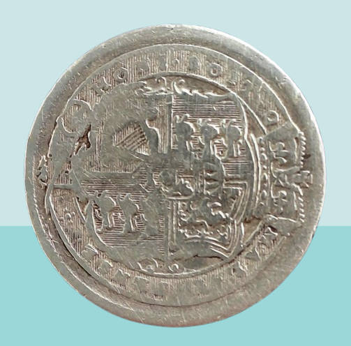 Rare Antique 1816 United Kingdom Silver(.925) 6 Pence - George III