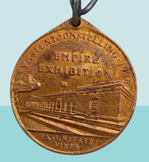 1936 South Africa Medal - Johannesburg Empire Exhibition