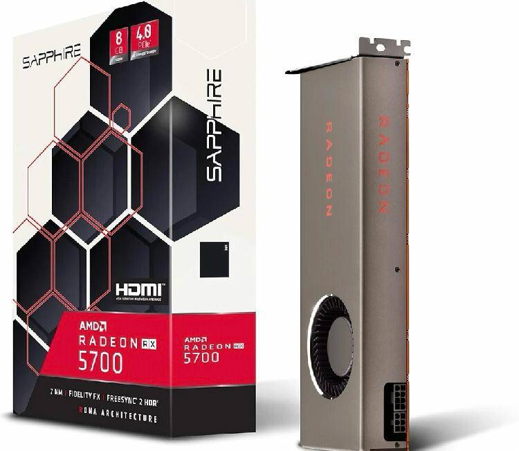 AMD - Sapphire Radeon Rx 5700 8GB GDDR6 HDMI/Triple DP (UEFI) PCI-E Graphics Card