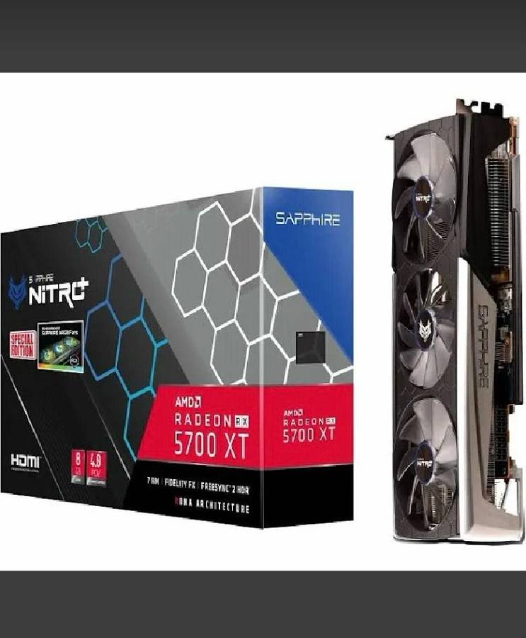 AMD - Sapphire Nitro+, Radeon RX 5700 XT 8GB Gddr6 PCI Express 4.