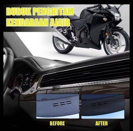 Black Power Plastic & Trim Restorer  For unpainted trims, door handles, mirror housings, windscreen