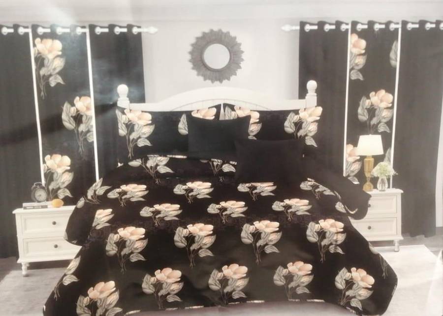 5 Piece Quilted Bedspread Set, Size: Queen