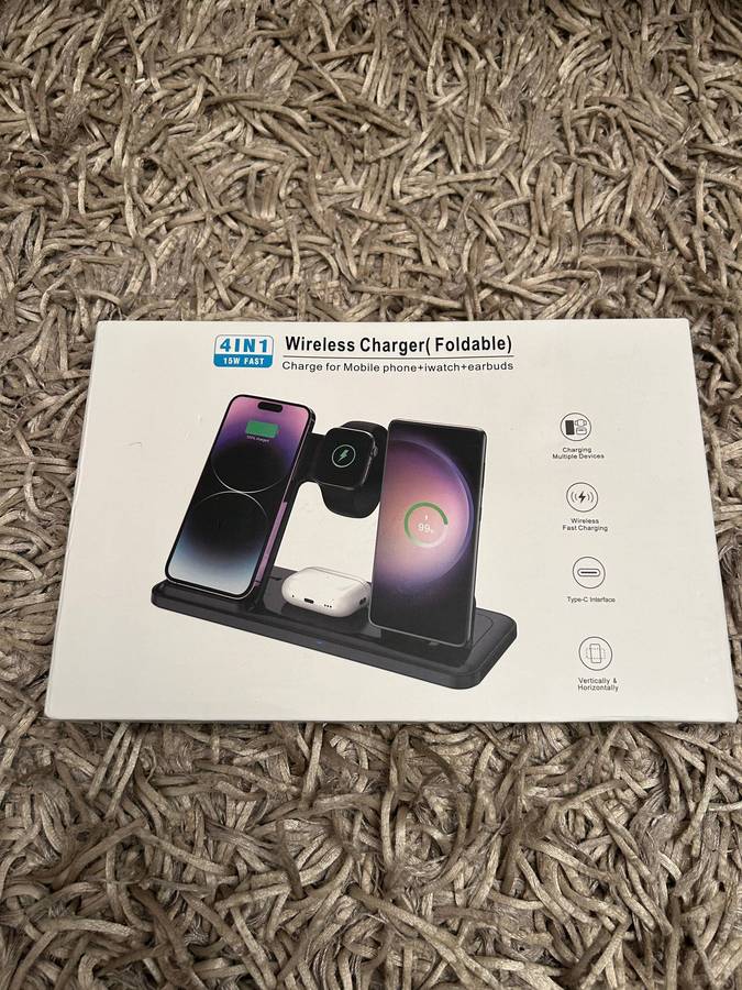 4-in-1 Foldable Wireless Charging Station
