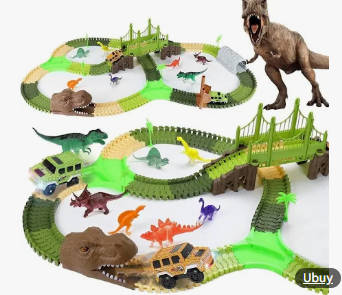 Dinosaur Track Set 217Pcs