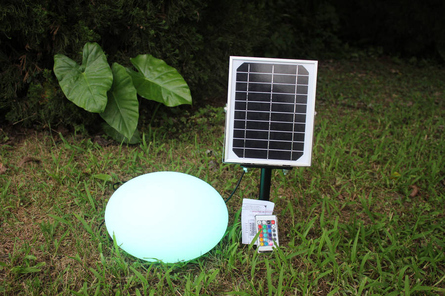 OutDoor Solar Garden Light Feature With Remote (Solar Garden Lights Original)