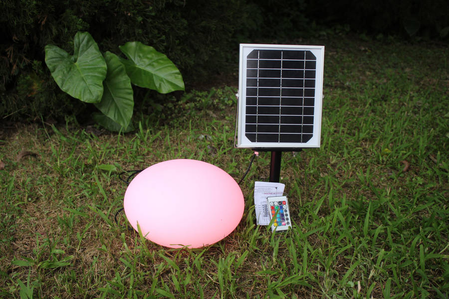 OutDoor Solar Garden Light Feature With Remote (Solar Garden Lights Original)