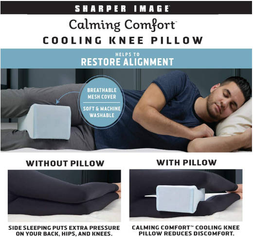 Calming Comfort Cooling Knee Pillow
