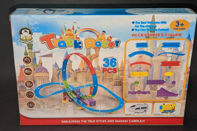 Track Racer Castle Adventure Playset 36Pc