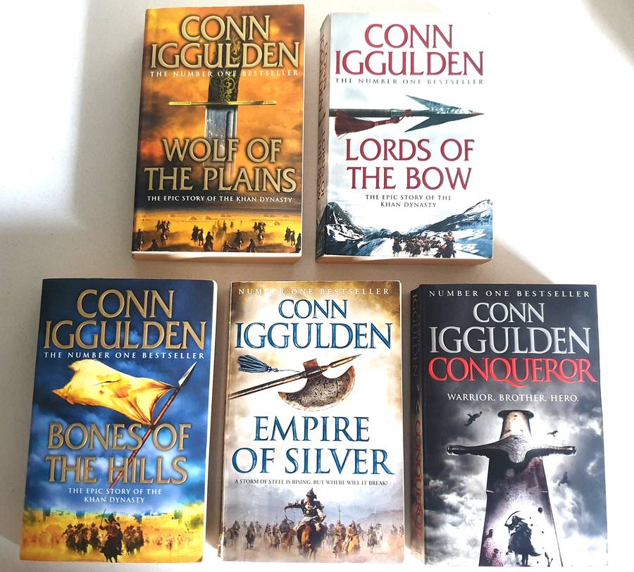 Conn Iggulden : "The Kahn Dynasty" Book Set-of-5