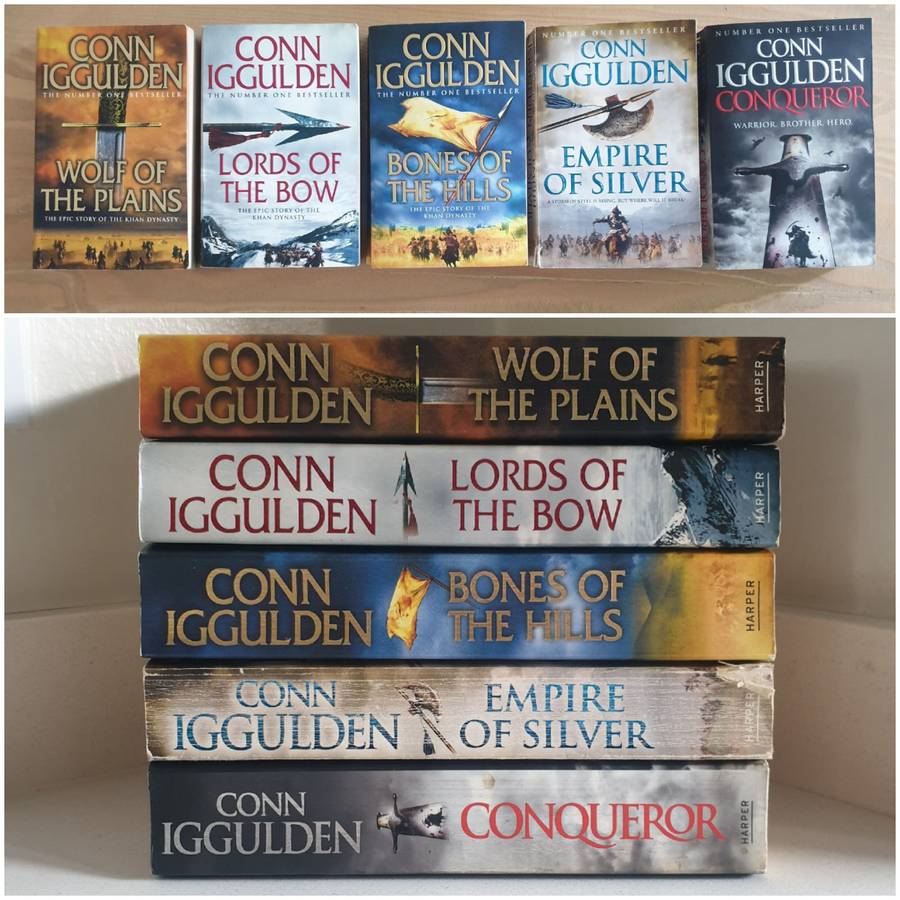 Conn Iggulden : "The Kahn Dynasty" Book Set-of-5