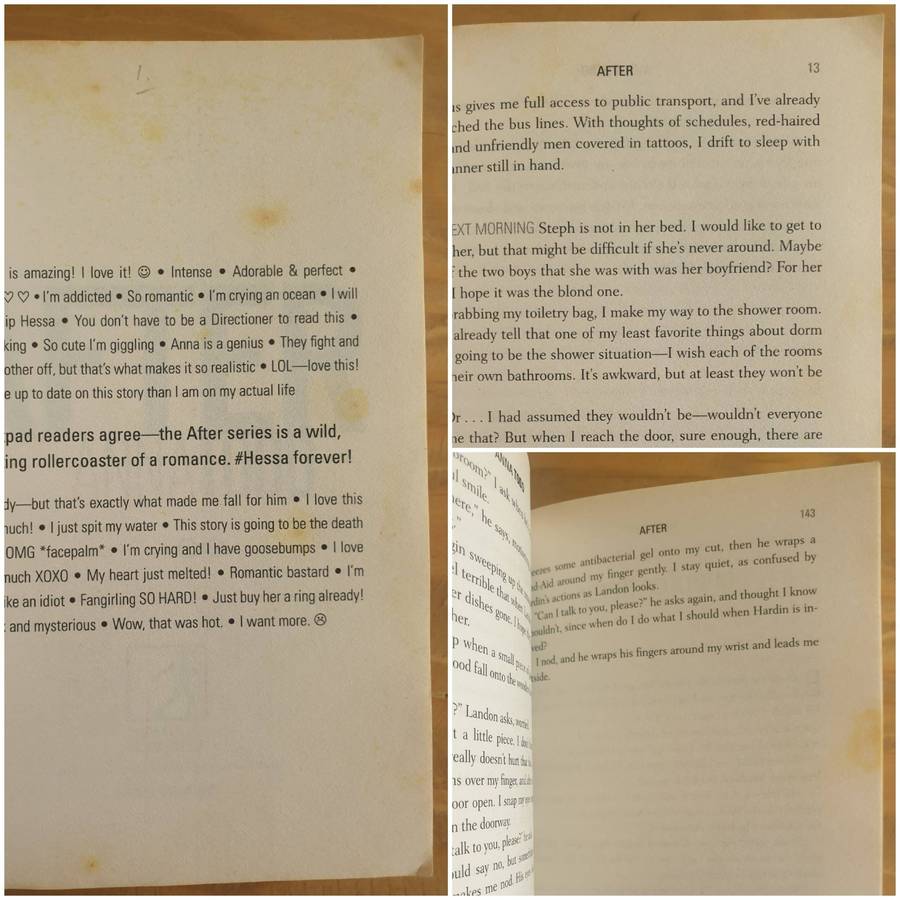 Anna Todd's : "AFTER" Tetralogy (Set-of-4)