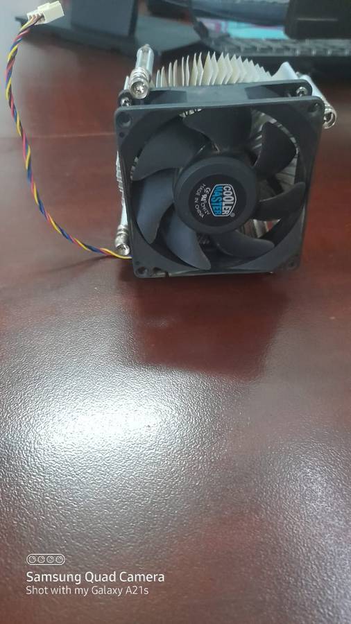 Intel Core i7 4790 4th generation CPU plus stock Intel cooler Master