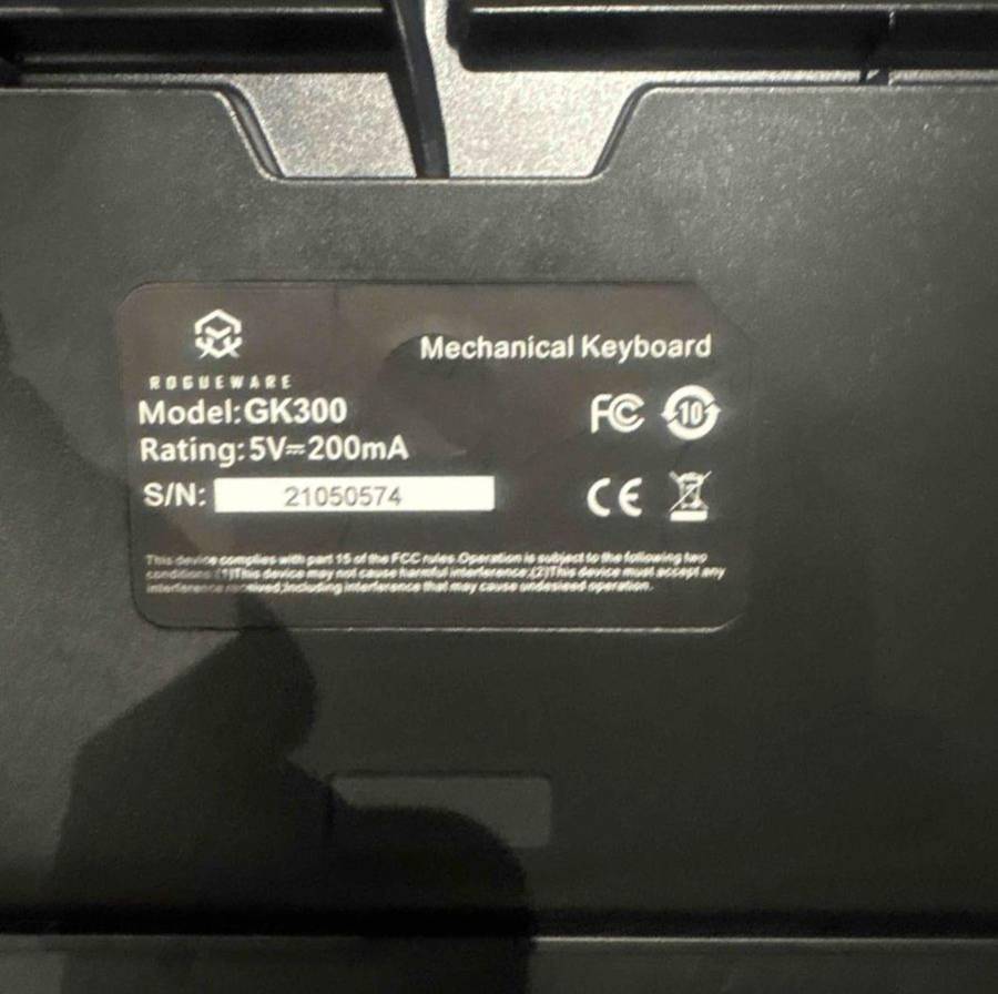 Gaming keyboard