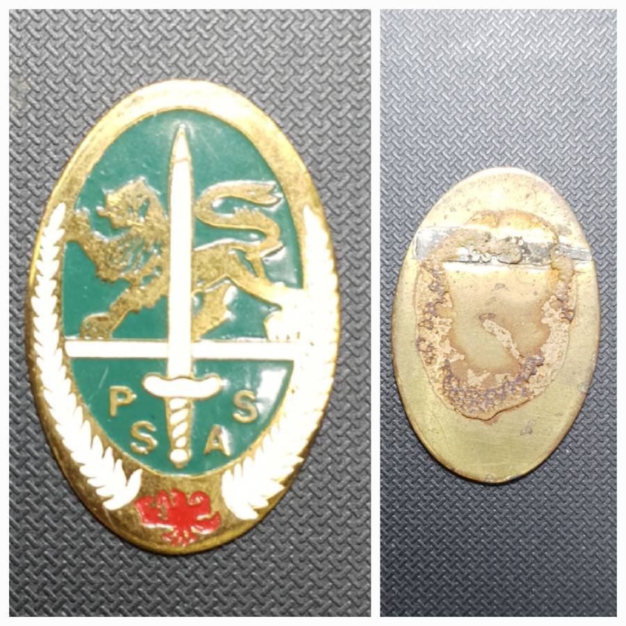 SCARCE RHODESIAN PRISON SERVICE BADGE